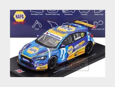 1:43 Spark Ford Focus Napa Racing UK #27 Knockhill Btcc 2025 Cammish UK036 Modell