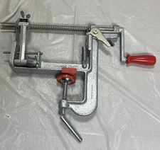 Pampered Chef Apple Peeler Corer Slicer Table Clamp Kitchen Food Prep Canning