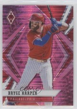 2021 Panini Chronicles Phoenix Pink Pulsar Bryce Harper #10 0s1o