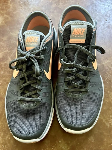 Chaussures de course d'entraînement Nike Flex Supreme TR3 pour femme gris 683138 013 pointure 7,5