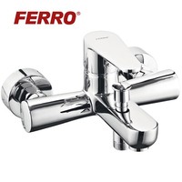 Wannenarmatur Badarmatur Wasserhahn Wandarmatur Bad Von Ferro Serie Algeo