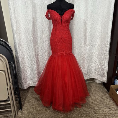 chinese dress ladies A-Line Daisy Lace Embroidery Satin Dress main image 0