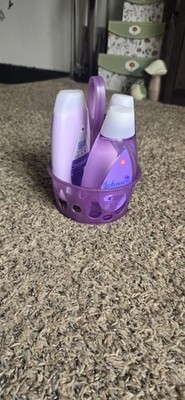 Johnson's Baby Skincare Set in Purple Basket