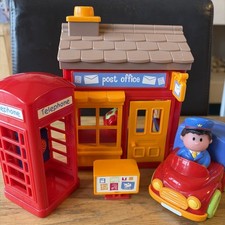 ELC Happyland Post Office-Van-Figure - scales telephone-Sounds working!