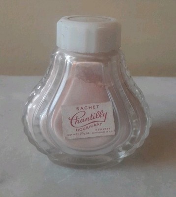 Vintage Houbigant Chantilly Sachet Powder ALMOST FULL YOU JUDGE NO BOX