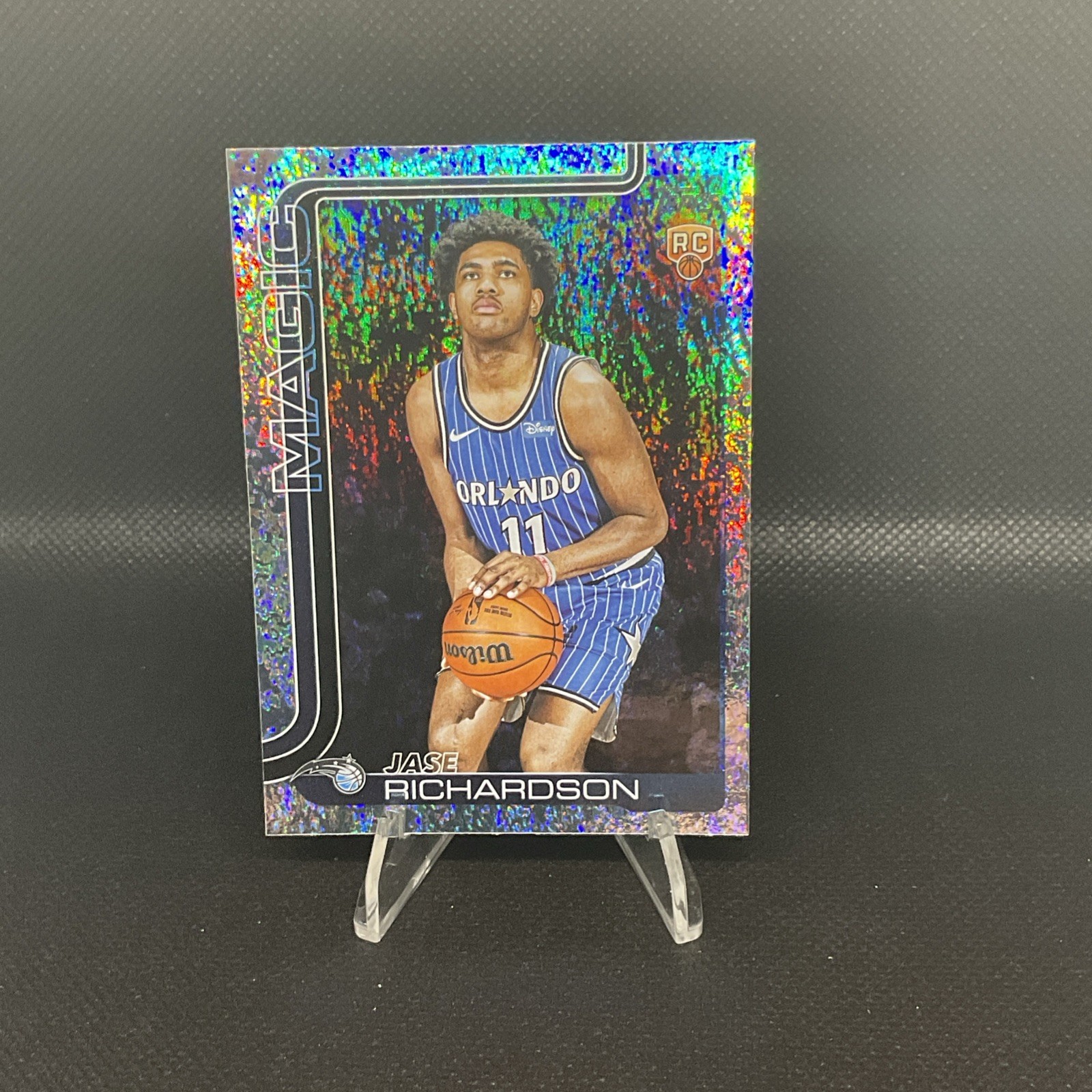 JASE RICHARDSON 2025-26 Topps #225 Magic Rookie RC Silver Sandglitter 🔥📈