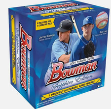 2021 Topps Bowman Sapphire Edition Baseball Box Factory Sealed