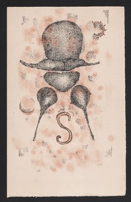 Art Brut / Outsider Art / Surrealism - Drawing 1960