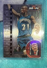 1997-98 NBA Hoops - Talkin' Hoops Kevin Garnett #16 Mint condition 