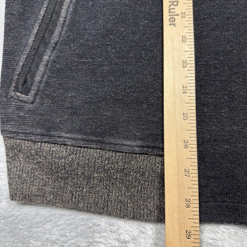 Tommy Bahama Jacket Mens XL Gray Full Zip Cotton Sweater Knit Casual Mock Neck - Picture 8 of 23
