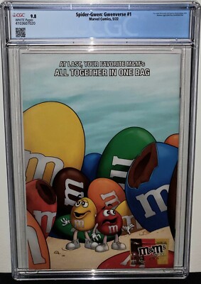 SPIDER-GWEN GWEN-VERSE #1 CGC 9.8 FIRST PRINTING! 2022! MILES