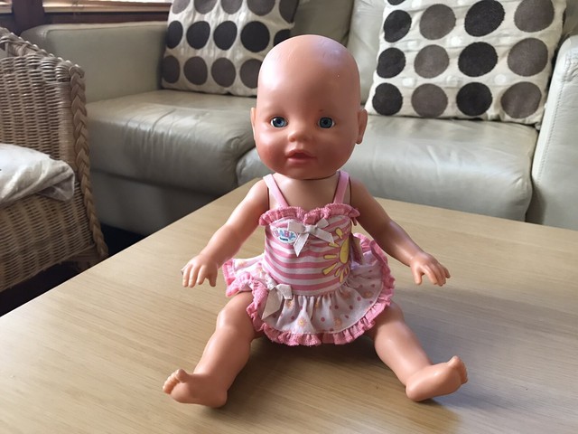 baby born water doll