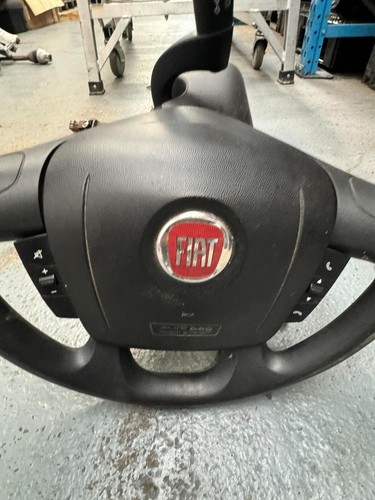 Fiat Ducato Mk3 2.3 Diesel 14-22 Complete Steering Wheel With Column #16 - Picture 3 of 9