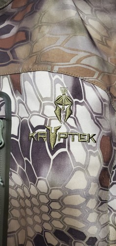 KRYPTEK Highlander Koldo Mens Med Zip Hooded Camo Waterproof Jacket Tactical - Picture 6 of 12
