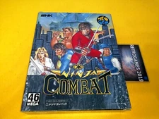 Neo Geo  NINJA COMBAT  Carton Box  Neogeo  AES SNK 