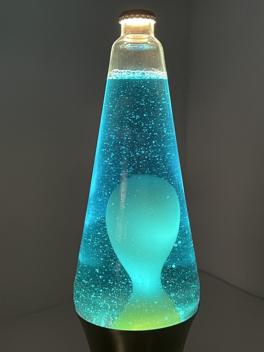 ◽️LAVA lite◽️アンティーク家電　アメリカ雑貨　イエローリキッド Vintage Yellow and Black Lava Lite Lamp, 1992 - Etsy