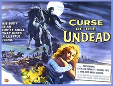 Decor POSTER.Home wall room Art.Interior Design.Curse Undead horror movie.6999