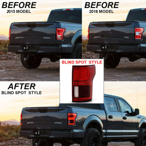 LED Tail Light Lamp Brake For Ford F150 2015-2020 Upgrade (Blind Spot Style) - Bild 3 von 17