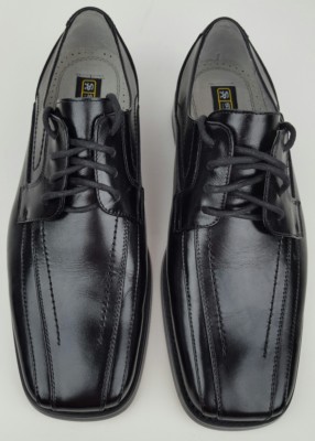 Stacy Adams Mens Corrado Black Leather Square Bicycle Toe  display picture 2