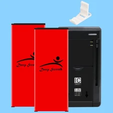 High Power 2X 7220mAh Battery Charger Bracket for Samsung Galaxy Note 4 SM-N910T