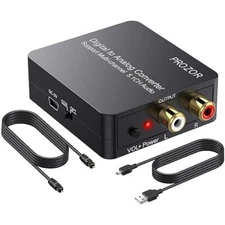 PROZOR Digital to Analog 5.1CH Audio Converter Multi-Channel Model PST159
