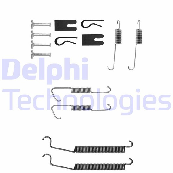 Delphi LY1304 ZubehöRsatz, Bremsbacken FüR CitroËN Peugeot-image