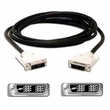 DVI Cable M-M DVI-D 6ft Long Cord 18-Pin Monitor Cable FREE SHIPPING TESTED