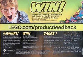 70801 LEGO Movie Melting Room Instruction Manual Original