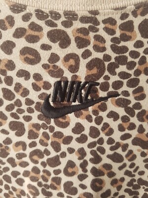 leopard print nike t shirt