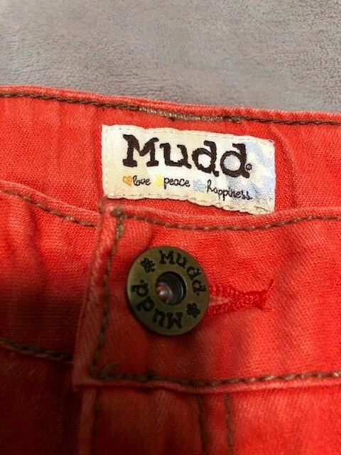 NOVO com etiqueta, jeans fofo feminino Mudd, tamanho 14 - Imagem 2 de 4
