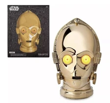 NEW Disney Parks Star Wars Galactic Archive Series C-3PO Head