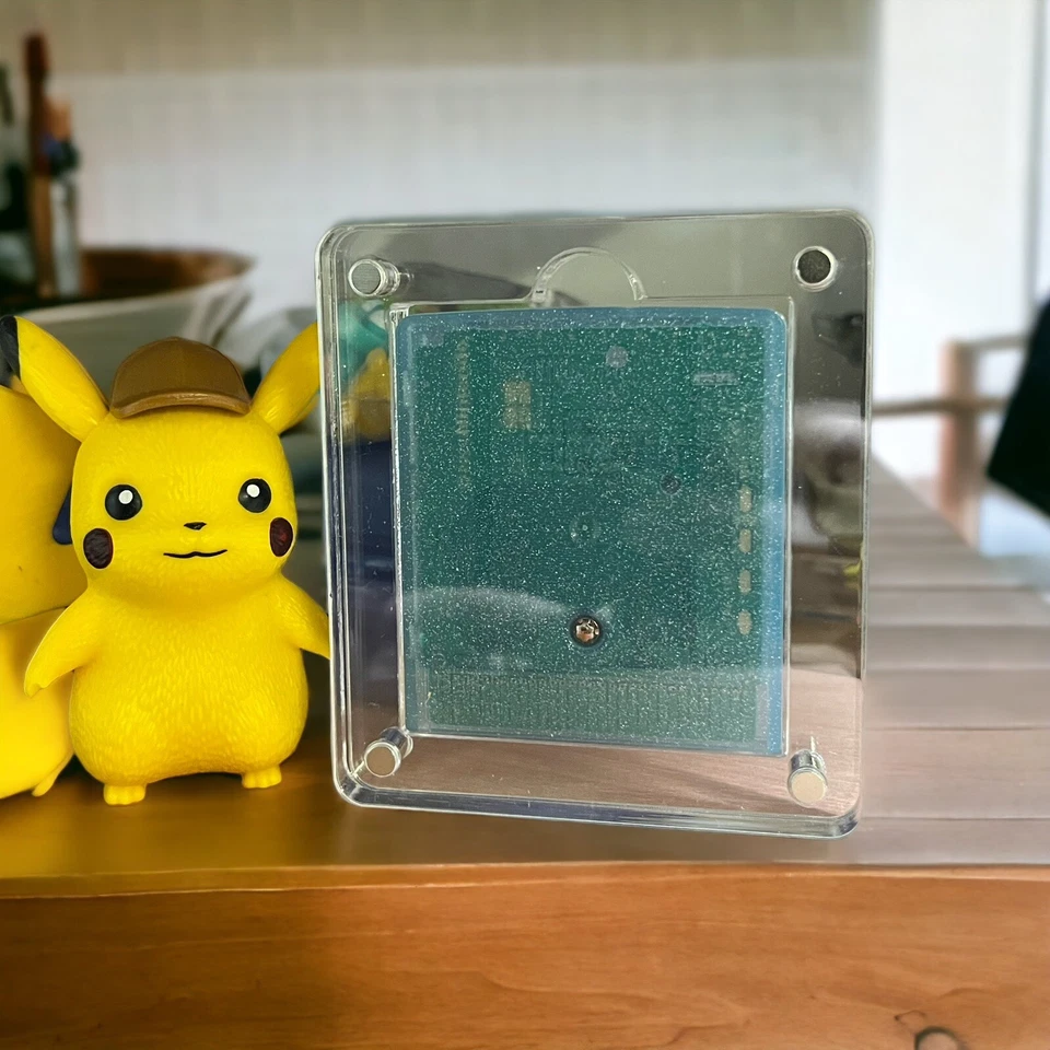 Magnetic GB/GBC Display Game Case For Game Boy Color Pokémon Crystal, Red, Blue - Image 3 of 4
