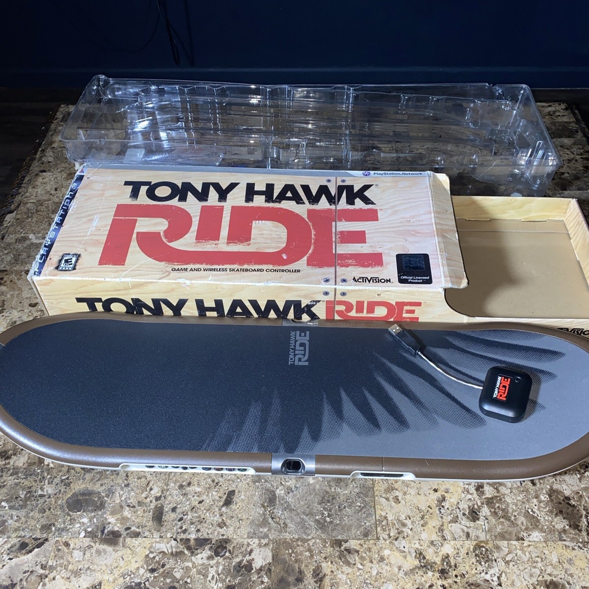 Tony Hawk Ride Skateboard Controller w dongle - PS3