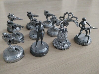 Rare ALIENS Pewter Limited Edition CHESS SOTA Toys for Replacement PAWNS MARINES
