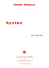 Syrinx, by Claude Debussy, For Solo Flute