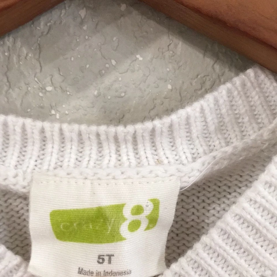 Crazy 8 мальчика 5T Argyle вязаный свитер жилет 100% хлопок зимние праздники - Изображение 4 из 4