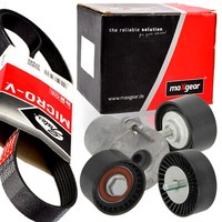 Gates 6PK1600 Keilrippenriemen-Satz + Spanner FüR BMW 1 E81 E82 E88