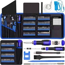 SHARDEN 191 in 1 Precision Screwdrivers Sets, Magnetic 1/4 Inch Nut Driver Set, 