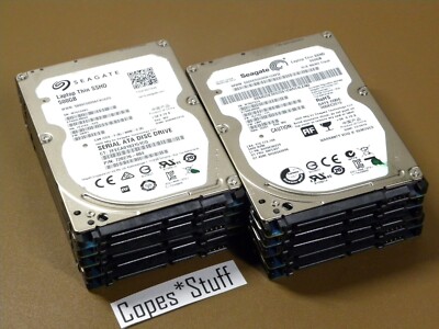 LOT (10) 500GB Seagate Thin SSHD Solid State Hybrid Drive