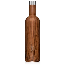 NEW BRUMATE WINESULATOR™ 25 OZ WINE CANTEEN | WALNUT