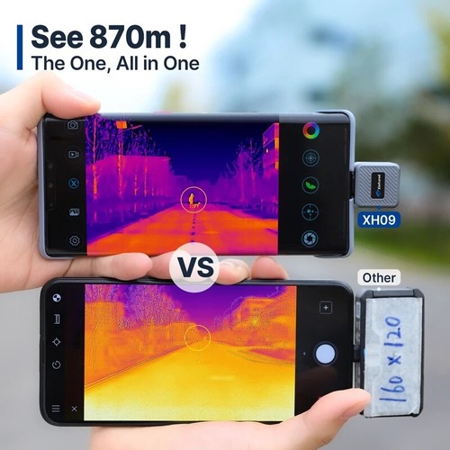 Xinfrared XH09 Thermal Imaging Camera Temperature Measurement for Android IOS - Picture 6 of 25