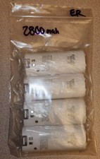 4 Nintendo Wii Battery Cover Door  Lipo Batteries Controller Wii Remote White