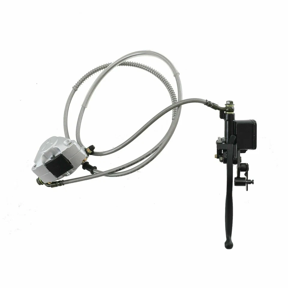 Pinça de freio a disco traseira hidráulica cilindro mestre GY6 150cc 200 250cc quadriciclo ATV - Imagem 2 de 4