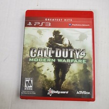 Call Of Duty 4 Modern Warfare PS3 Games Greatest Hits Complete