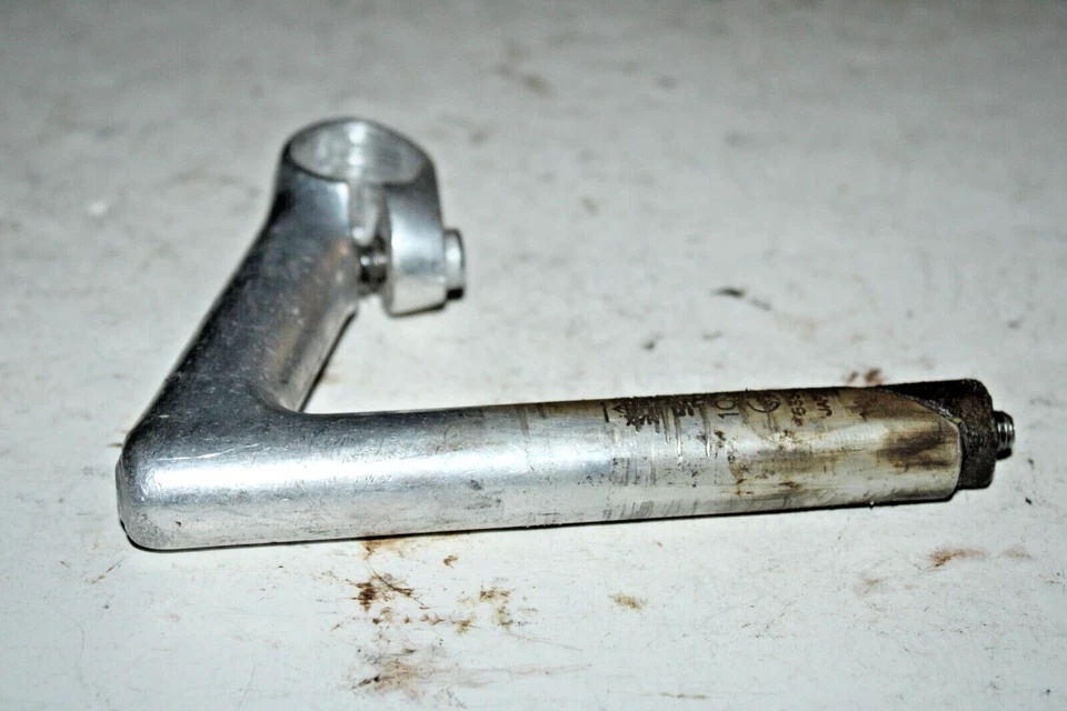 Vástago de pluma personalizado vintage de 22,2 mm plateado 100 mm 25,4 mm -17º elevación rápido remitente a EE. UU. Foto 3 de 4