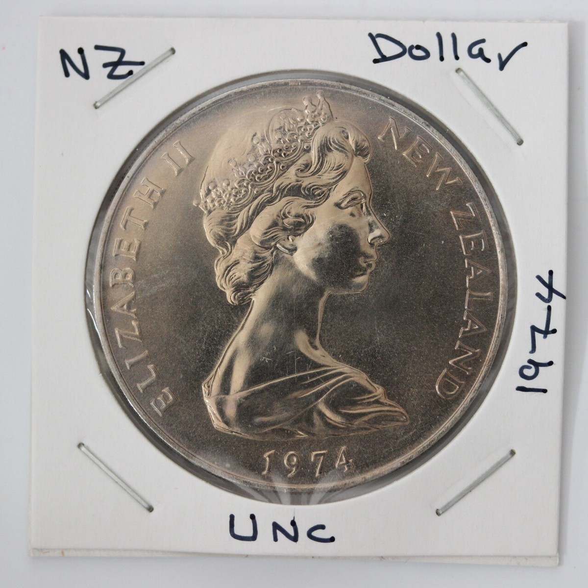 1974 ニュージーランド 1ドルcommon wealth games記念銀貨 1 Dollar - Elizabeth II (2nd Portrait; X Commonwealth Games