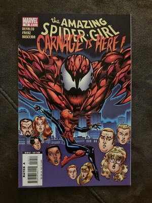 AMAZING SPIDER-GIRL #10 | FIRST IN SERIES CARNAGE | 2007