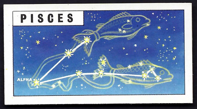 BROOKE BOND - OUT INTO SPACE (''ISSUED WITH'') - #35 PISCES