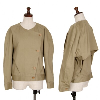 ジャケット・アウター ISSEY MIYAKE no-collar tailored jacket ISSEY MIYAKE No Collar Raglan Jacket Size S-M(K-130560) | eBay