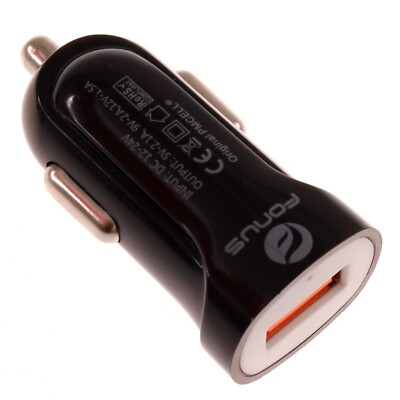 18W Car Charger Fast USB Port Power Adapter DC Socket Quick for Cell Phones